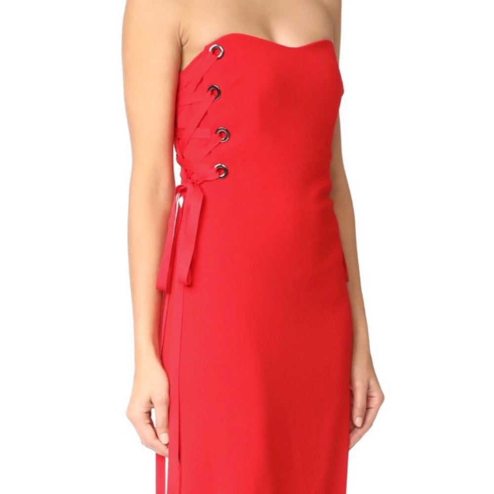 Badgley Mischka Collection - Red Gown